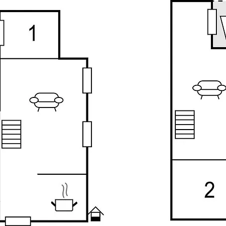 Two-bedroom In Ferienhaus Ebeltoft